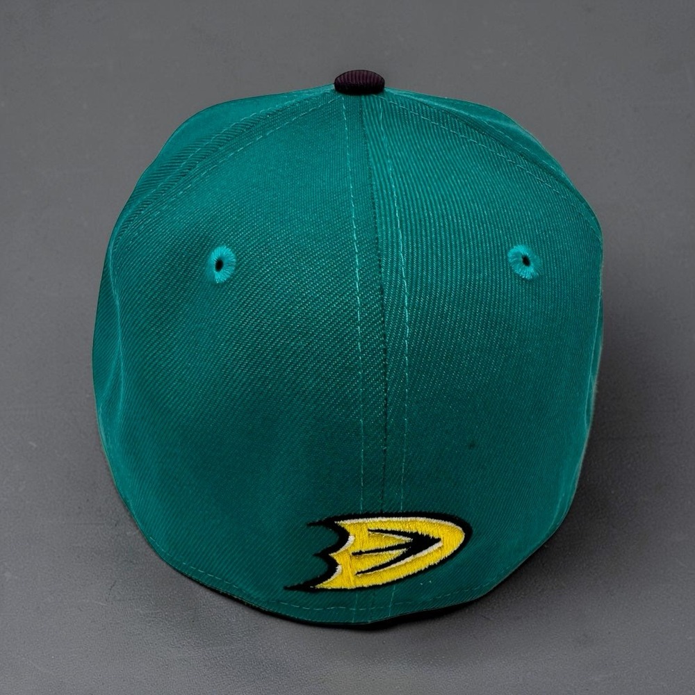 New Era 59Fifty Hat Club Exclusive Anaheim Mighty Ducks Wild Wing Mascot 7 1/8 - Picture 7 of 12